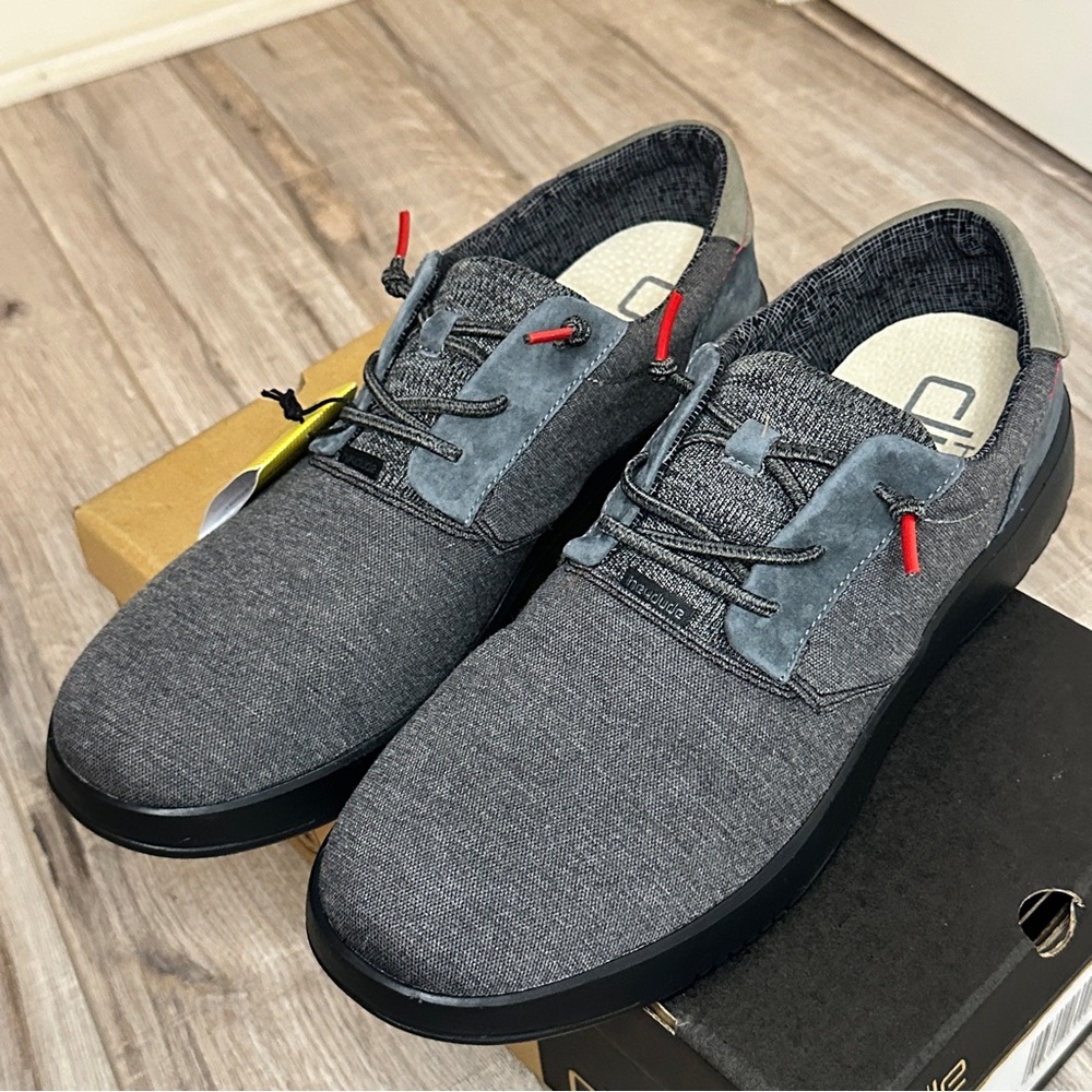 NWT Hey Dude Men's Hugo Stretch Slip On Shoes - US 12